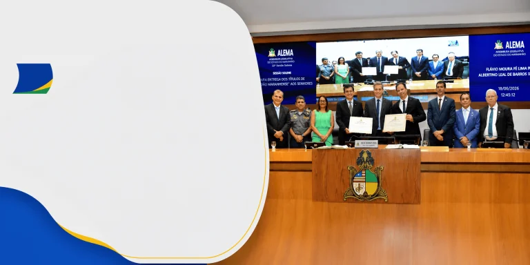FCDL integra mesa diretora em solenidade de entrega do Título de Cidadão Maranhense ao superintendente do Sebrae e gerente da Alumar